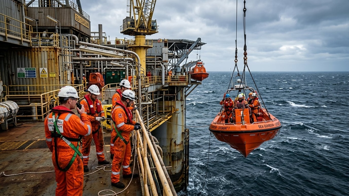 Exercícios de Abandono e Resgate Offshore: Frequências, Regras e Boas Práticas