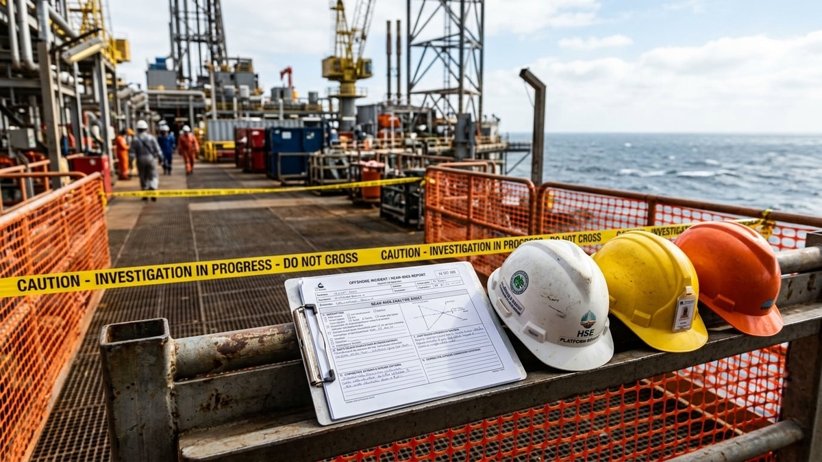 Análise de Near-Misses Offshore: Como Transformar Quase Acidentes em Barreiras de Segurança